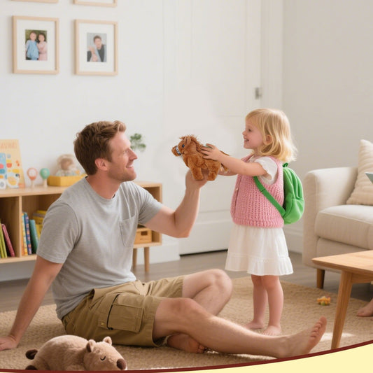 Walking Pony Toy β 7'' Interactive Horse Plush Stuffed Animal with Sound & Tail Wagging, Electric Pony Toy for Toddlers & Kids, Cute Soft Companion Gift for Girls & Boys