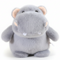 35cm Hippo Plush – Large Soft Grey Stuffed Animal Pillow Toy, Cute Hippopotamus Plushie Gift for Kids, Women & Girlfriends