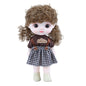 TaoTao Kawaii Vinyl Doll 8.6" – Plush Collectible with Double Ponytails, Strap Dress & Removable Outfits | Cute Emotional Support Gift for Kids, Teens & Collectors