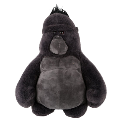 15'' Monkey Stuffed Animal – Soft Plush Hugging Pillow Toy, Adorable Black Monkey Plushie for Kids, Teens & Adults, Perfect Gift for Birthday, Christmas, Valentine, Room & Travel Decor