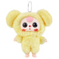Kawaii Macaron Yellow Bunny Plush Pendant – Cute Stuffed Animal with Vinyl Face & Rotatable Eyes, Soft Collectible Doll Toy for Girls, Boys, Teens, Women, Birthday & Holiday Gifts, Bag Charm, Home & Car Décor