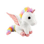 Unicorn Stuffed Animal Plush with Rainbow Mane & Sparkling Wings – 11.8'' Soft White Unicorn Plushie, Cute Hugging Pillow Gift for Kids, Girls, Women, Birthday, Christmas, Valentine