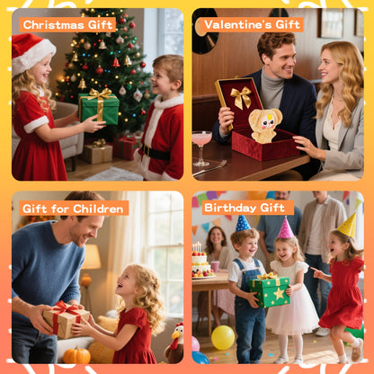 Kawaii Macaron Orange Bunny Plush Pendant – Cute Stuffed Animal with Vinyl Face & Rotatable Eyes, Soft Collectible Doll Toy for Girls, Boys, Teens, Women, Birthday & Holiday Gifts, Bag Charm, Home & Car Décor